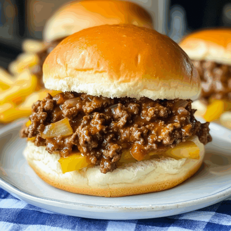 Slow Cooker Mississippi Sloppy Joes