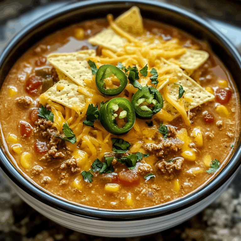 Slow Cooker Nacho Soup: A Cozy and Comforting Delight