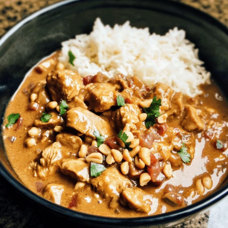 Slow Cooker Peanut Chicken: A Flavorful and Hassle-Free Meal
