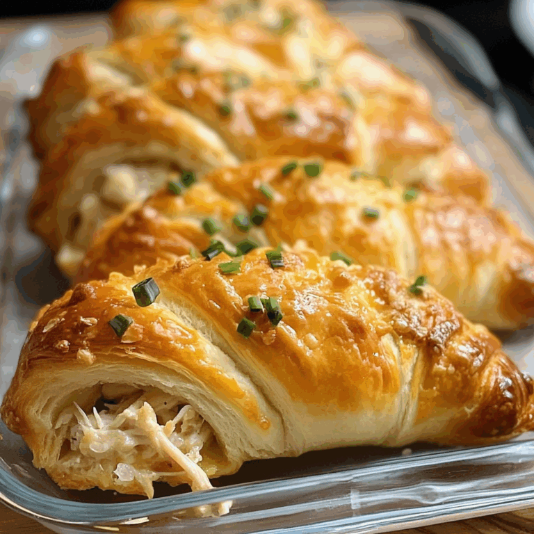 Chicken Stuffed Crescent Rolls: A Flavor-Packed Delight