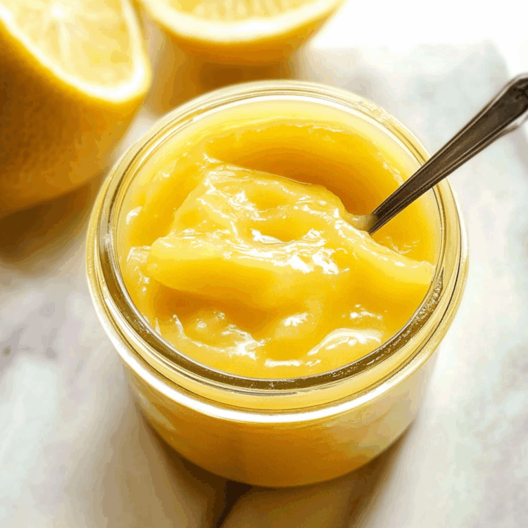 Easy Lemon Curd: A Tangy Delight in Just 30 Minutes