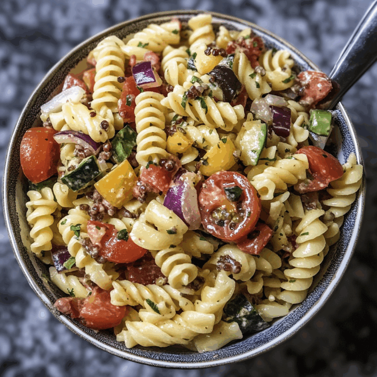 Easy Pasta Salad: A Delicious and Versatile Summer Staple