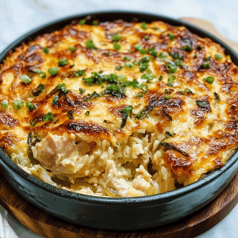 Irresistible French Onion Chicken Rice Casserole