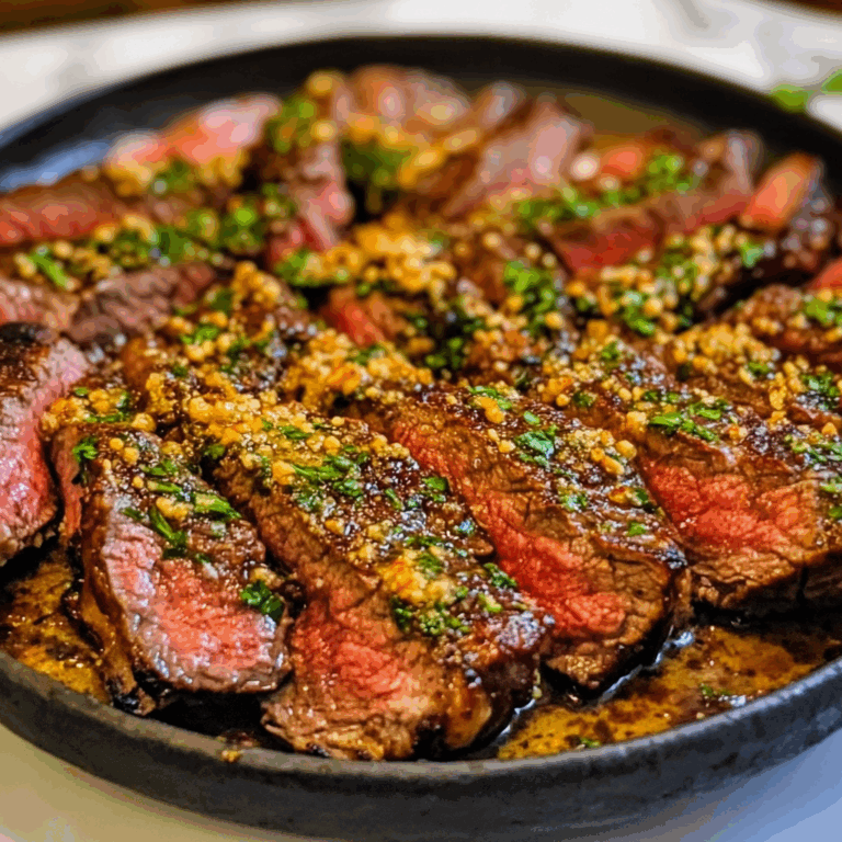 Garlic Butter Brazilian Steak: Tender, Flavorful Perfection