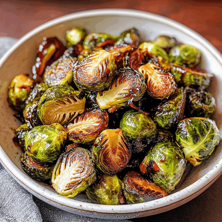 Maple Balsamic Brussels Sprouts: A Flavorful Roasted Delight