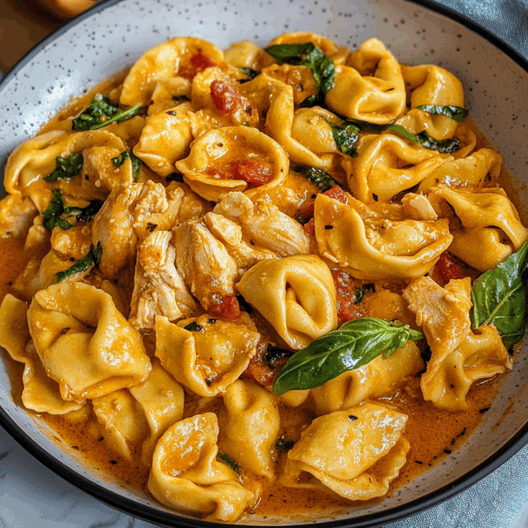 Marry Me Chicken Tortellini: A Flavor-Packed Pasta Sensation