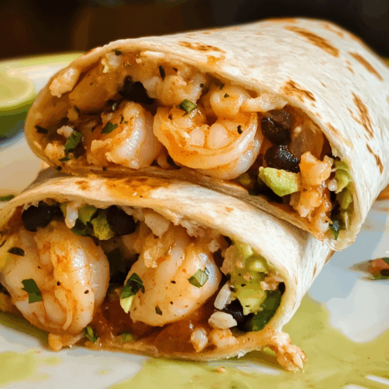 Irresistible Old Bay Shrimp Burritos