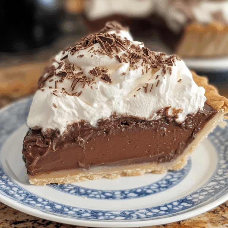 Old Fashioned Chocolate Pie: A Timeless Indulgence