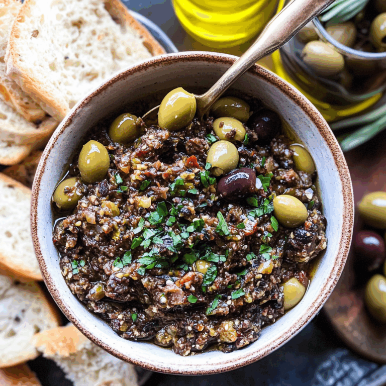 Olive Tapenade: A Savory Mediterranean Delight