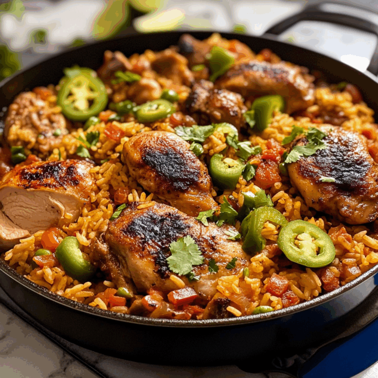 One Pan Mexican Chicken and Rice