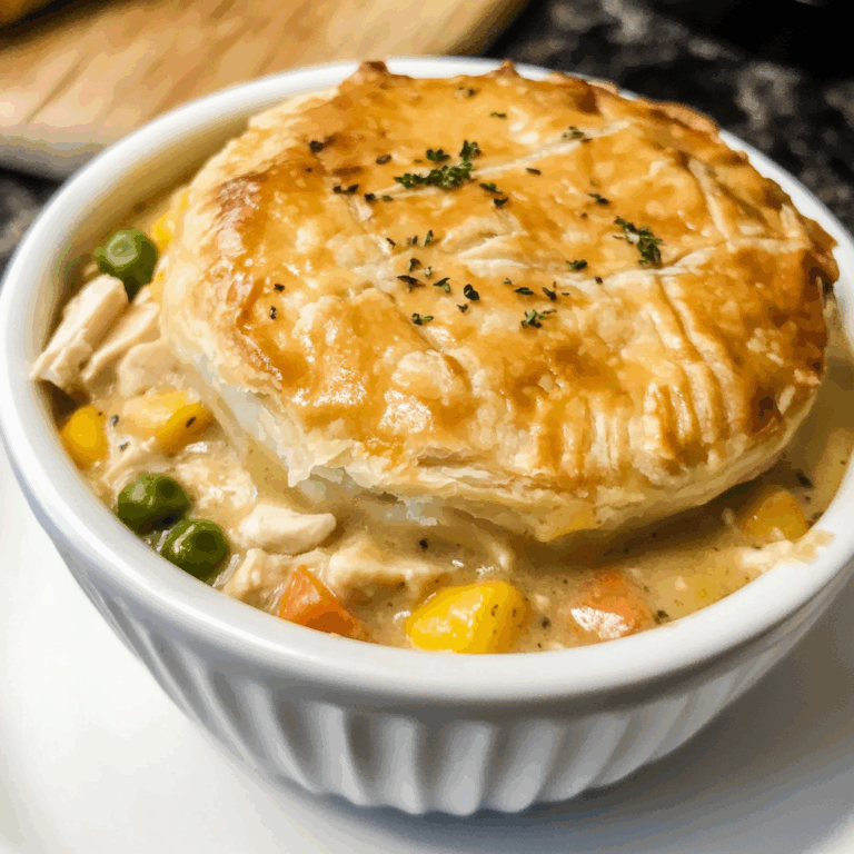 Easy Slow Cooker Chicken Pot Pie