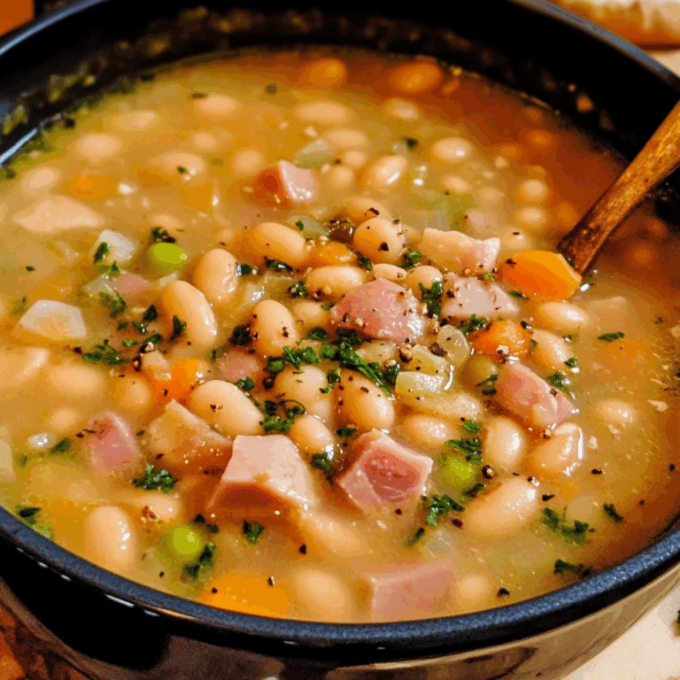 Heartwarming Ham and Bean Soup: A Cozy Classic
