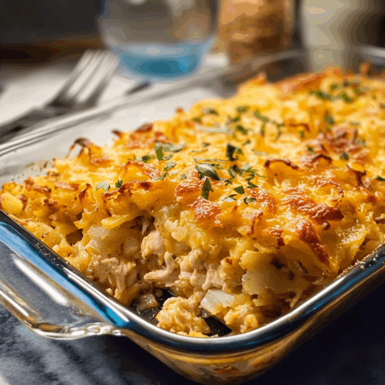 Hashbrown Chicken Casserole: The Ultimate Comfort Food