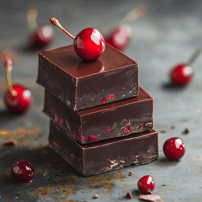Luscious Cherry Gourcia Fudges: Indulgence in Every Bite
