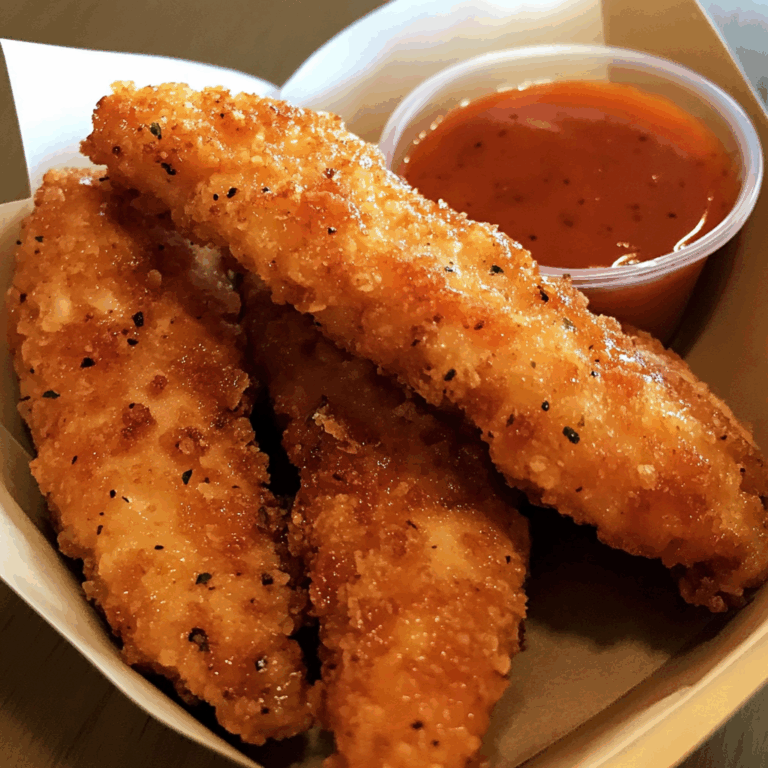 Irresistible Chicken Tenders with Dipping Sauce