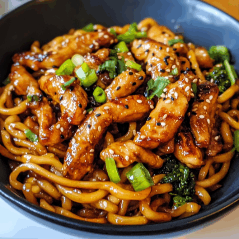 Chicken Teriyaki Noodles: A Delightful Fusion Dish