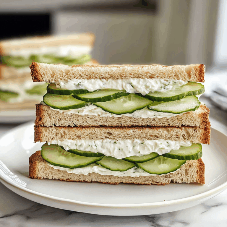 Refreshing Cucumber Sandwiches: A Delightful Summer Treat