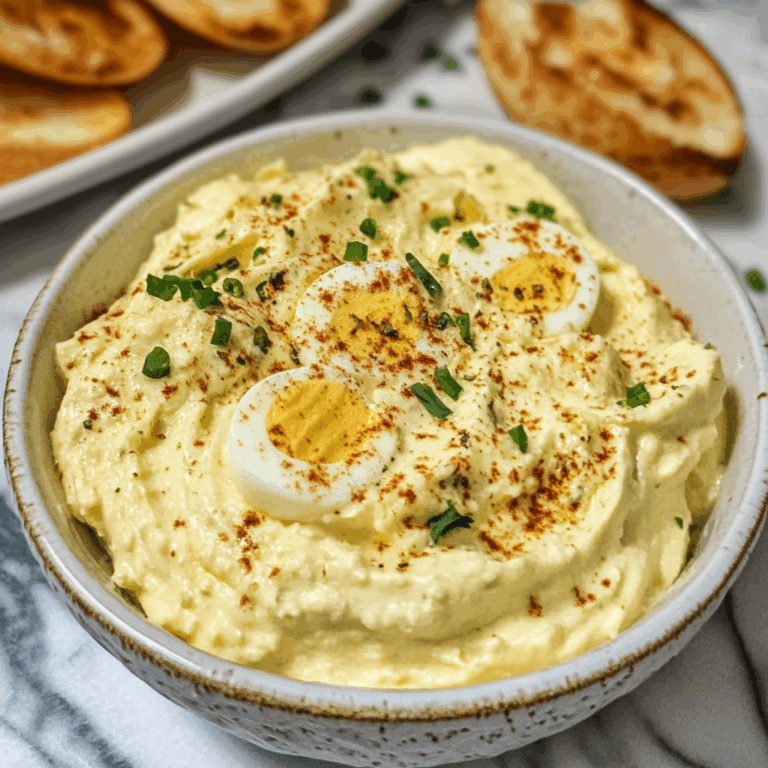 Creamy and Irresistible Deviled Egg Dip