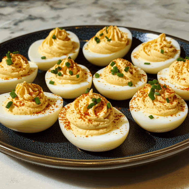 Devilishly Delicious Deviled Eggs