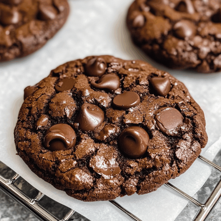 Irresistible Double Chocolate Chip Cookies