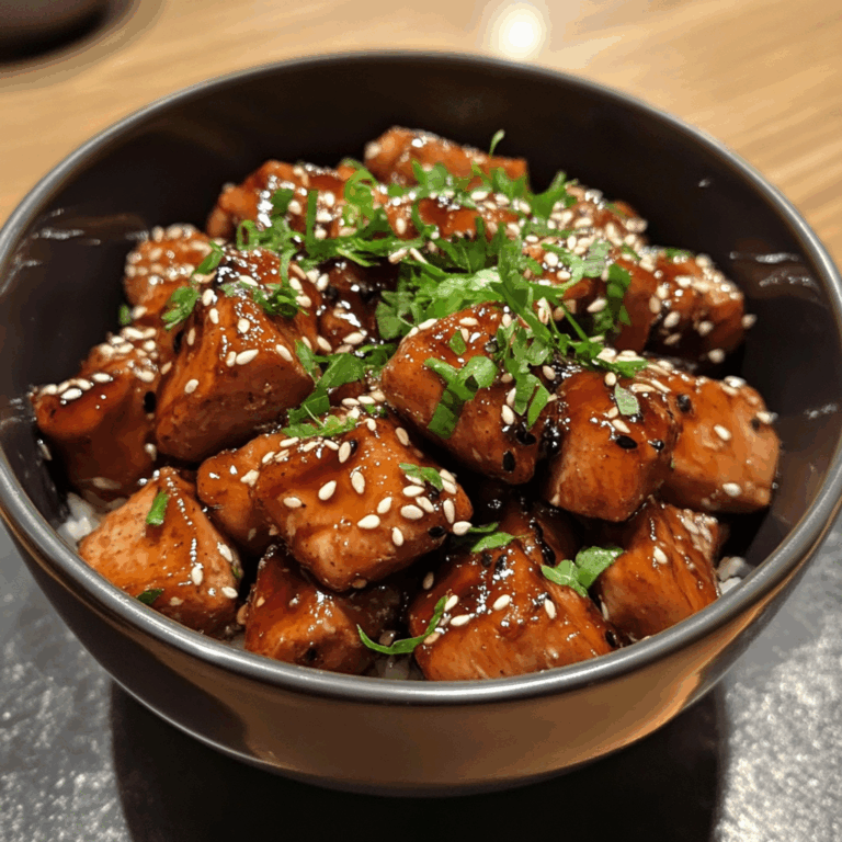 Easy Teriyaki Chicken with Sesame Seeds