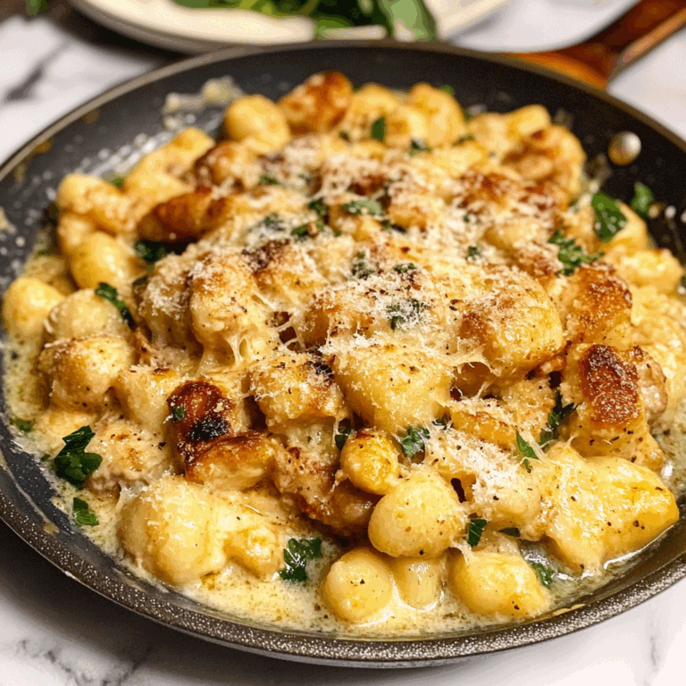 Garlic Chicken Gnocchi Skillet: Comfort Food Made Easy