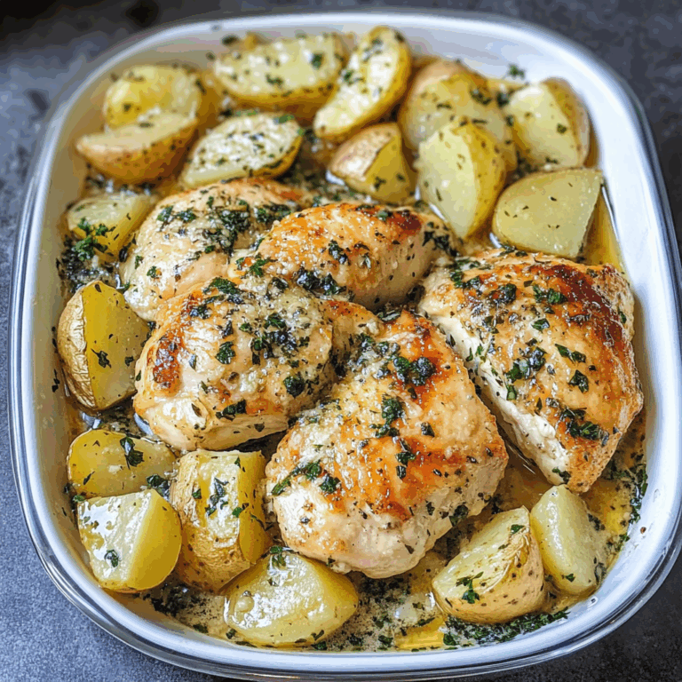 Garlic Parmesan Chicken and Potatoes