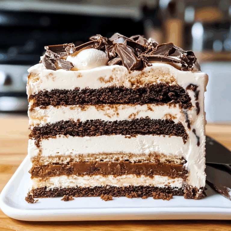 Irresistible Ice Cream Sandwich Cake