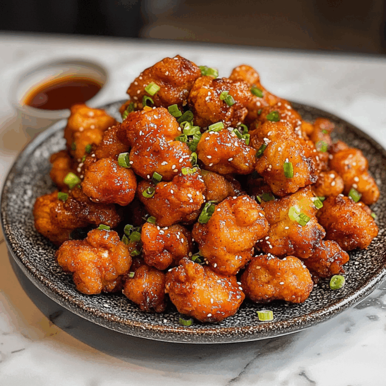 Korean Popcorn Chicken (Dakgangjeong)