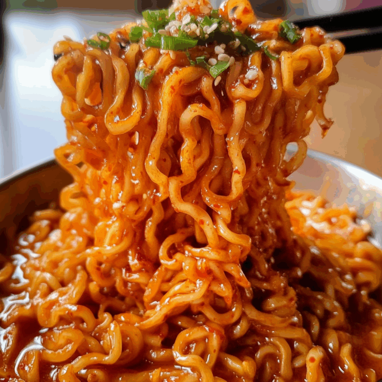 Unleash the Flavors of Korean Spicy Ramen Noodles