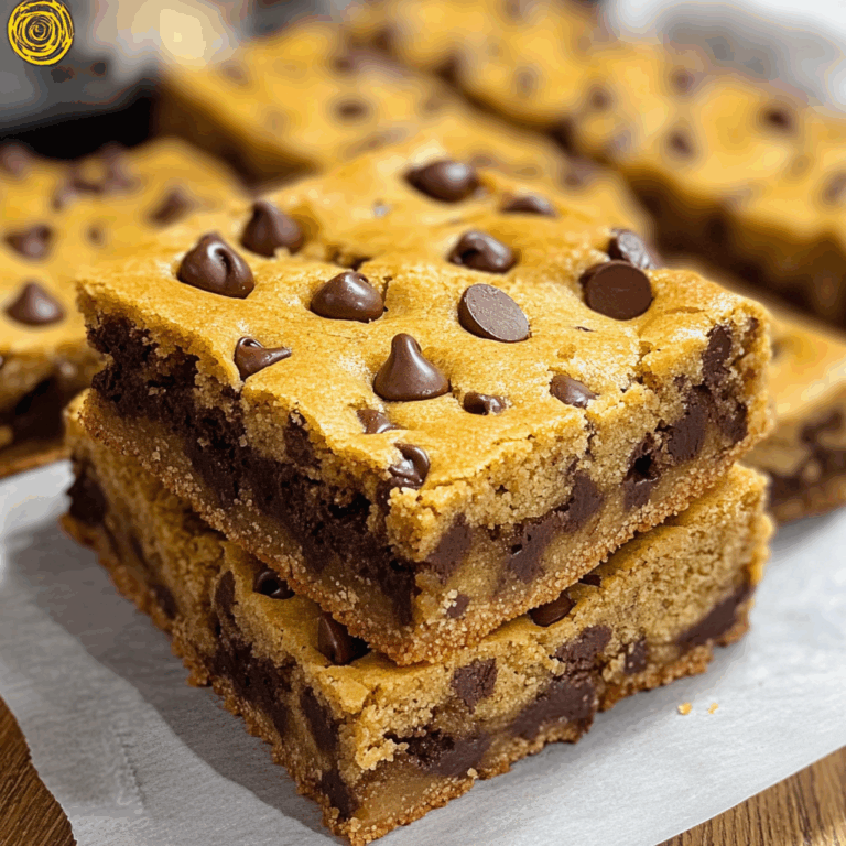 Lazy Chocolate Chip Cookie Bars: Effortless Indulgence