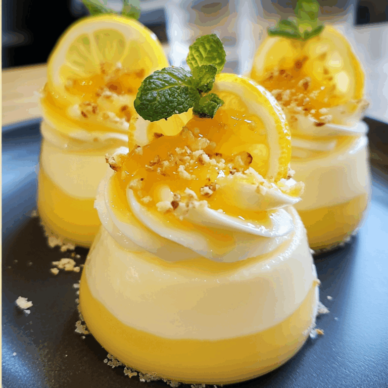Luscious Lemon Cheesecake Mousse: A Delightful Dessert Delight