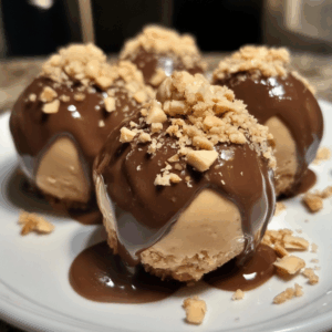No-Bake Peanut Butter Cheesecake Balls