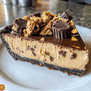 No-Bake Peanut Butter Cup Pie