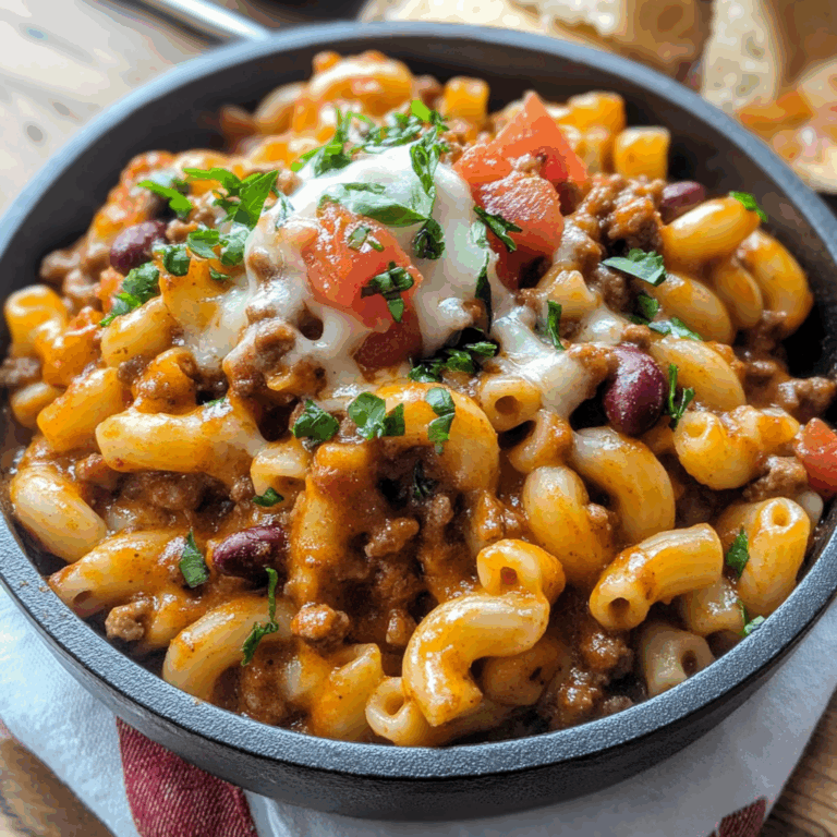 One Pot Chili Mac and Cheese: Comfort Food Perfection
