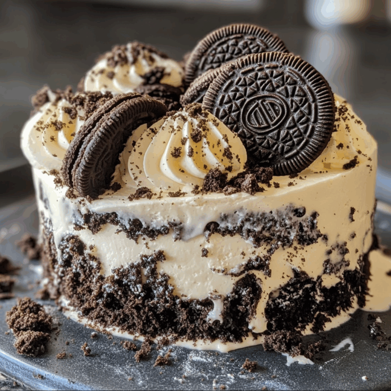 Decadent Oreo Dirt Cake: A Chocolatey Delight