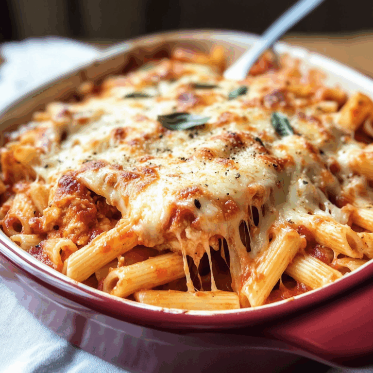 Pasta with Cheese and Chicken Parmesan