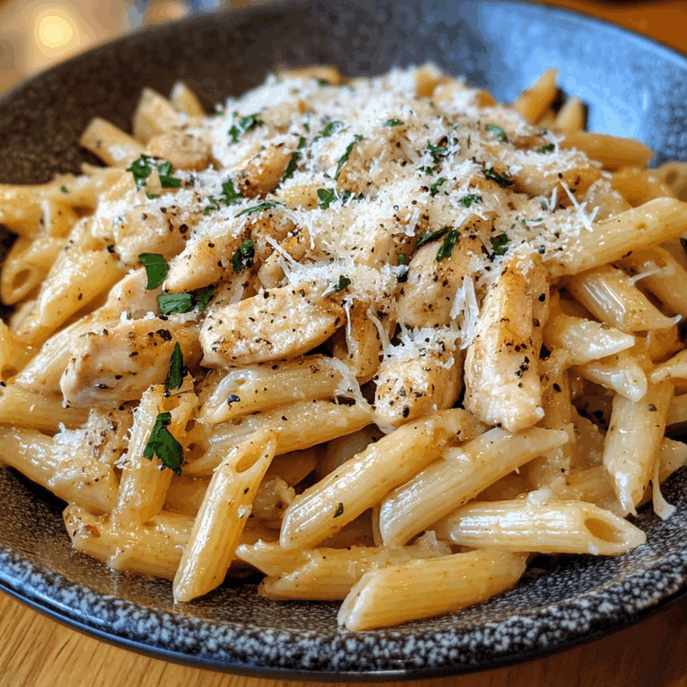 Creamy Chicken Parmesan Pasta: A Delicious One-Pot Meal