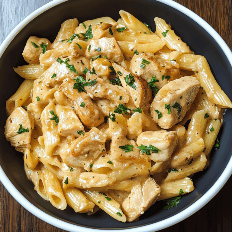 Pasta with Chicken and Parsley: A Flavorful Weeknight Delight