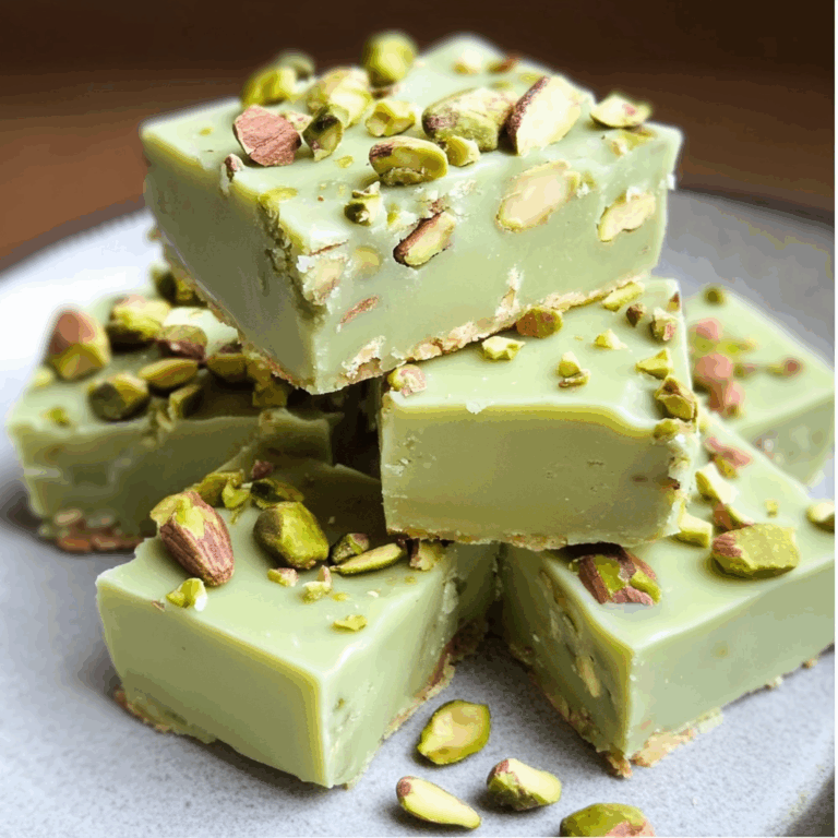 Delectable Pistachio Fudge: A Heavenly Treat