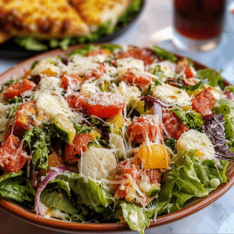 Delectable Pizza Salad: A Flavor Explosion in Every Bite