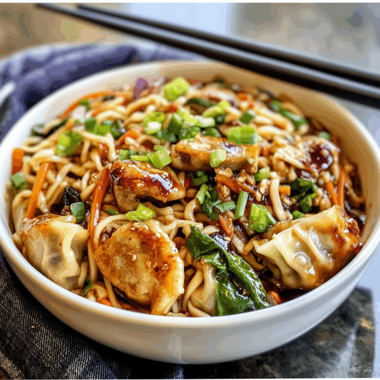Potsticker Noodle Bowls: A Flavorful Fusion of Comfort and Convenience