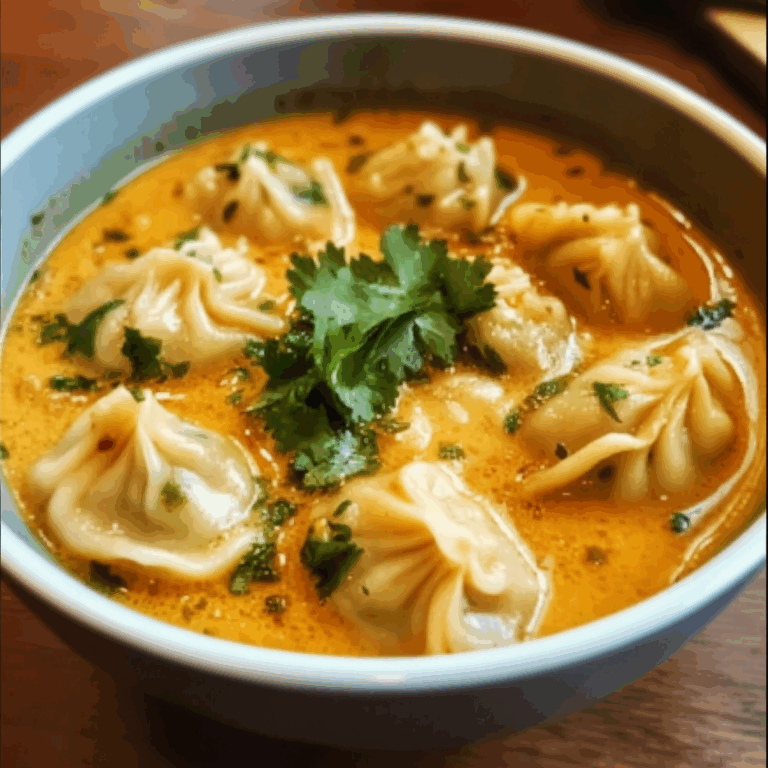 Aromatic Curry Dumpling Soup: A Flavorful Fusion