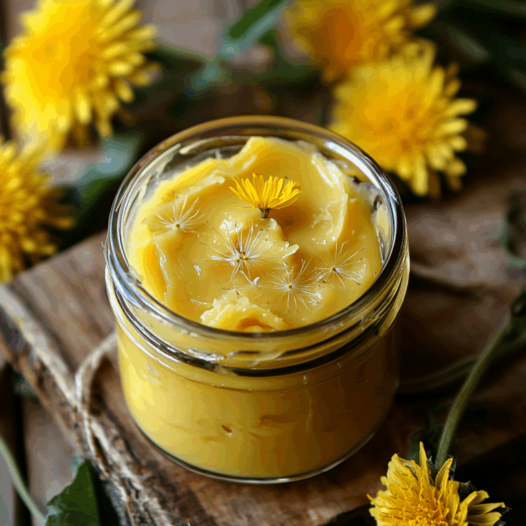 Decadent Dandelion Butter: A Flavorful Twist on a Classic Spread