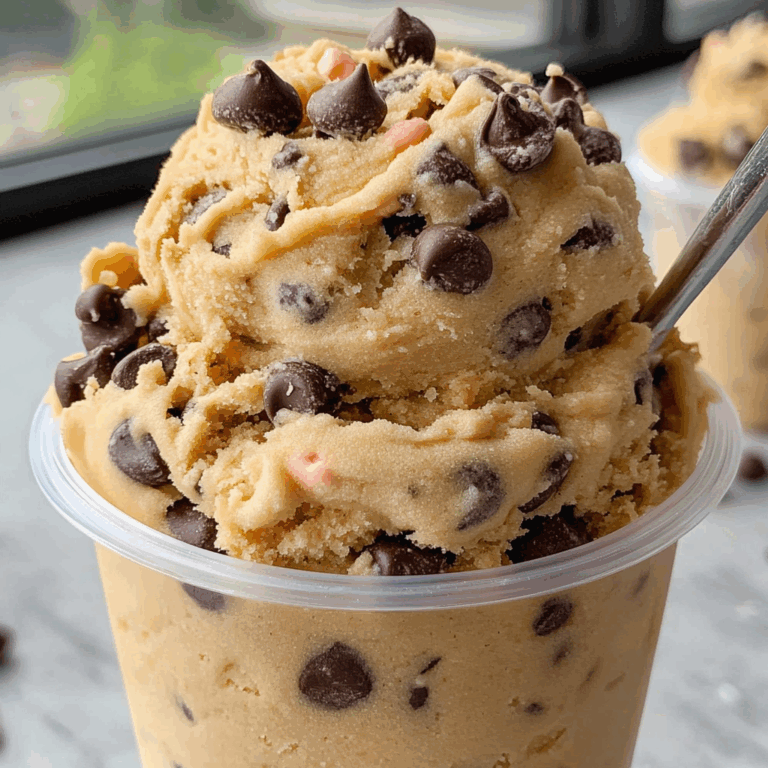 The Magic of Edible Cookie Dough: A Guilt-Free Delight