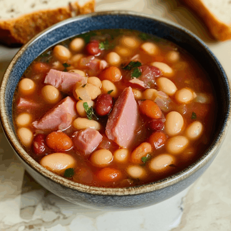 Hearty Ham and Bean Soup: A Comforting Classic
