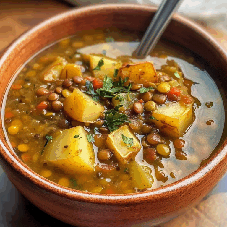 Hearty Lentil Potato Soup: A Comforting and Nutritious Delight