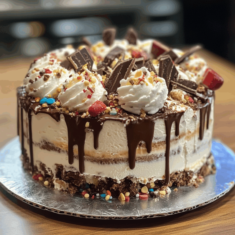 Irresistible Ice Cream Cake: Creamy Layers of Delight