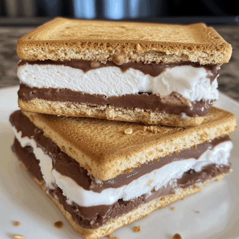 Frozen S’mores Ice Cream Sandwiches: A Delightful Twist on a Classic Treat