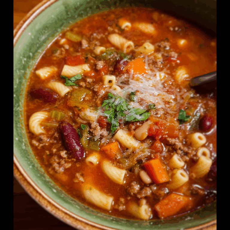 Pasta e Fagioli: The Comforting Italian Soup You’ll Crave